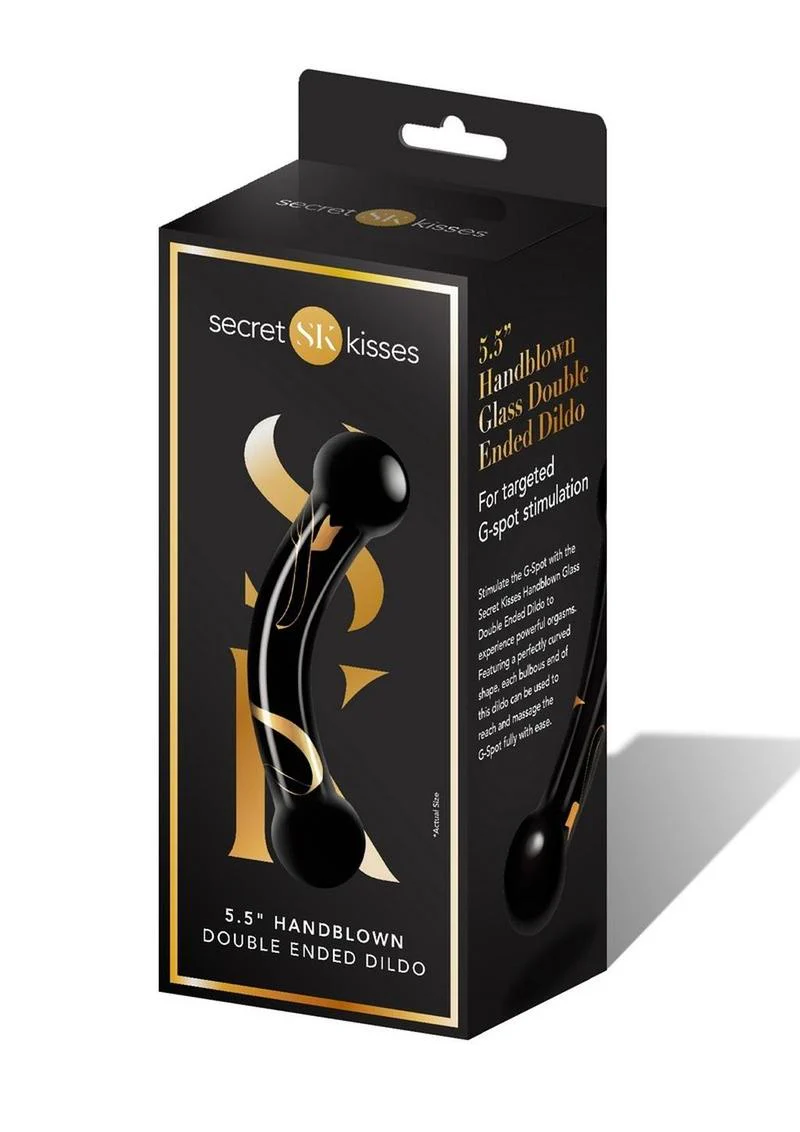 Secret Kisses Handblown Double Ended Glass Dildo - Image 2
