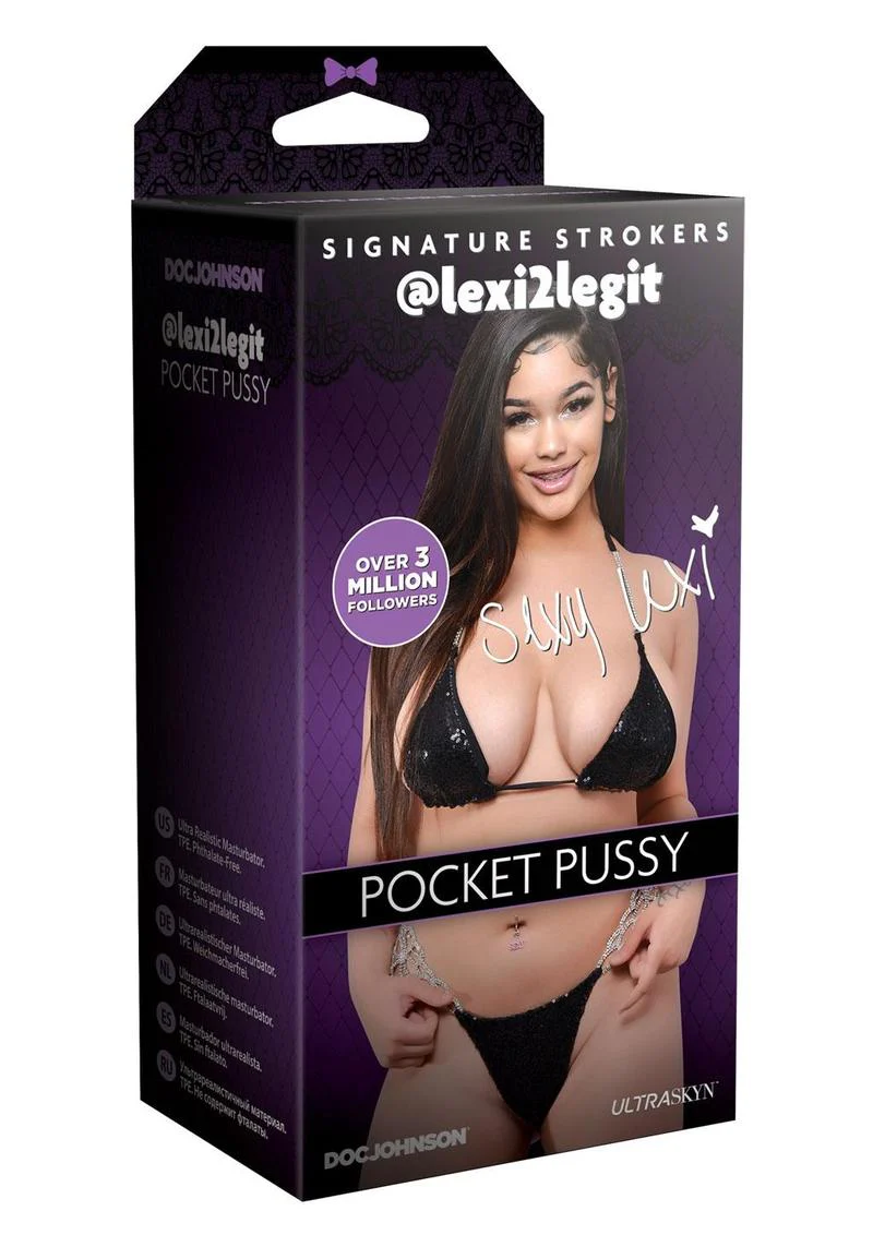 Signature Strokers Girls Of Social Media @Lexi2legit Pocket Masturbator - Pussy - Image 2