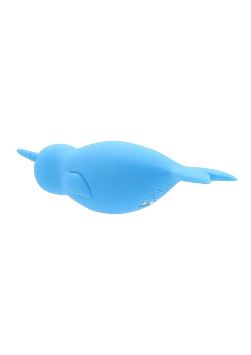 Unihorn Of The Sea Neigh Mo The Narwhal Rechargeable Silicone Vibrator - Image 4
