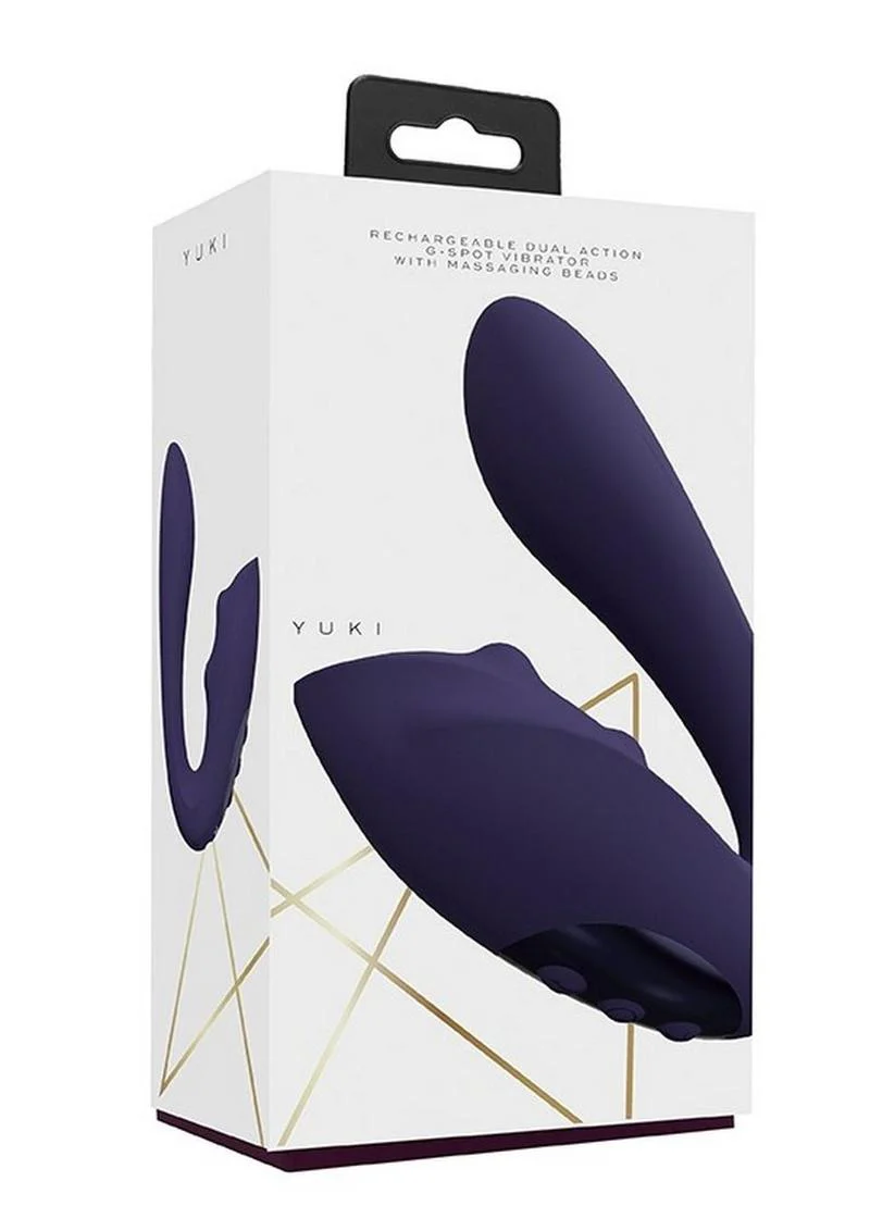 Vive Yuki Rechargeable Dual Motor G-Spot Vibrator with Massaging Beads - Image 2