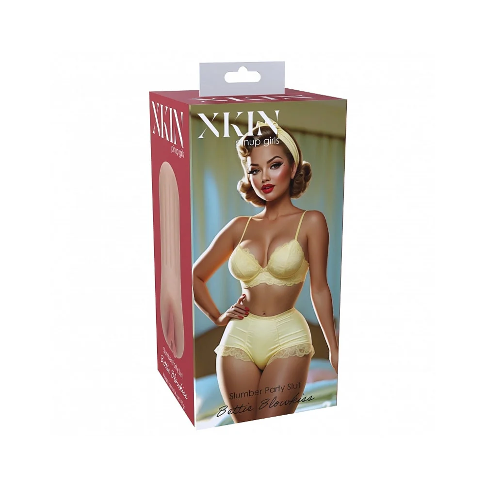 Xkin Pinup Girls Bettie Blowkiss Stroker Tan