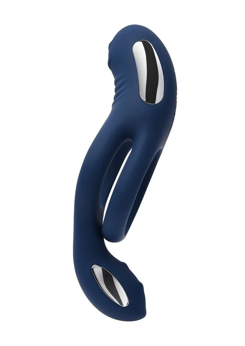 Zero Tolerance Ring Around The Rosy Rechargeable Silicone Double Cock Ring - Image 3